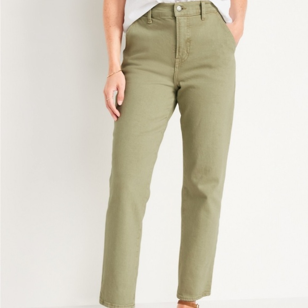 Women's Olive Jeans